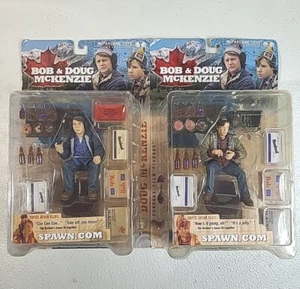 Figure vintage 2000 BOB & DOUG MCKENZIE di Spawn / McFarlane Toys - Foto 1 di 24