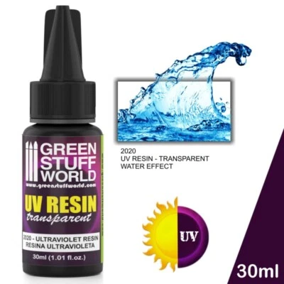 Green Stuff World 30ml Water Effect UV Resin - Fake Water For Diorama Scenery - Image 1 of 3