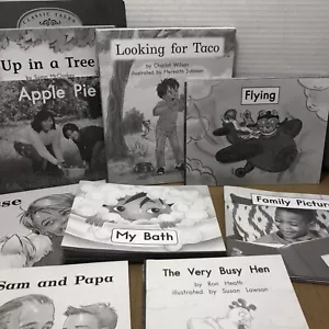 FOUNTAS & Pinnell Green System B&W Readers Grade 1 LLI 45 Books Levels A-C - Picture 1 of 13