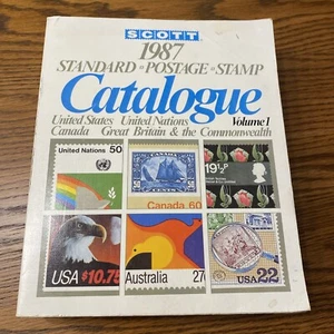 Scott 1987 Standard Postage Stamp Catalogue Volume 1 - Imagen 1 de 12