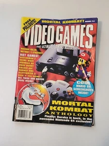 Video Games Magazine July 1996 Nintendo 64 N64 Super Mario 64 Cover - Picture 1 of 15