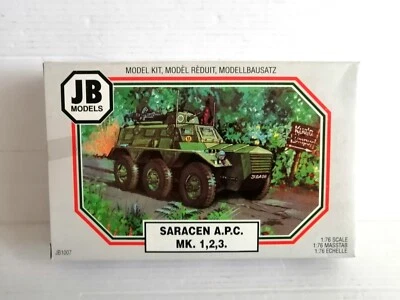 JB MODELS 1/76 SARACEN A.P.C. MK.1,2,3. NO.JB1007 KIT MONTAGGIO - Immagine 1 di 2