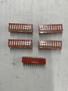 Grayhill DIP Switch 76SB10S *Lot of 5* - Picture 1 of 2