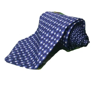 Corbata de cuello Tommy Hilfiger para hombre 100 % seda hecha en EE. UU. azul floral - Imagen 1 de 7