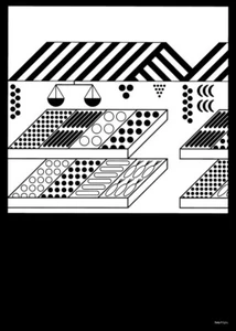 Otl Aicher - Isny Werbeplakat A2 Motiv "Marktstand" Design / Grafik / Piktogramm - Picture 1 of 1