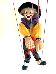 Marionette, Clown ca. 36 cm - Bild 1 von 3
