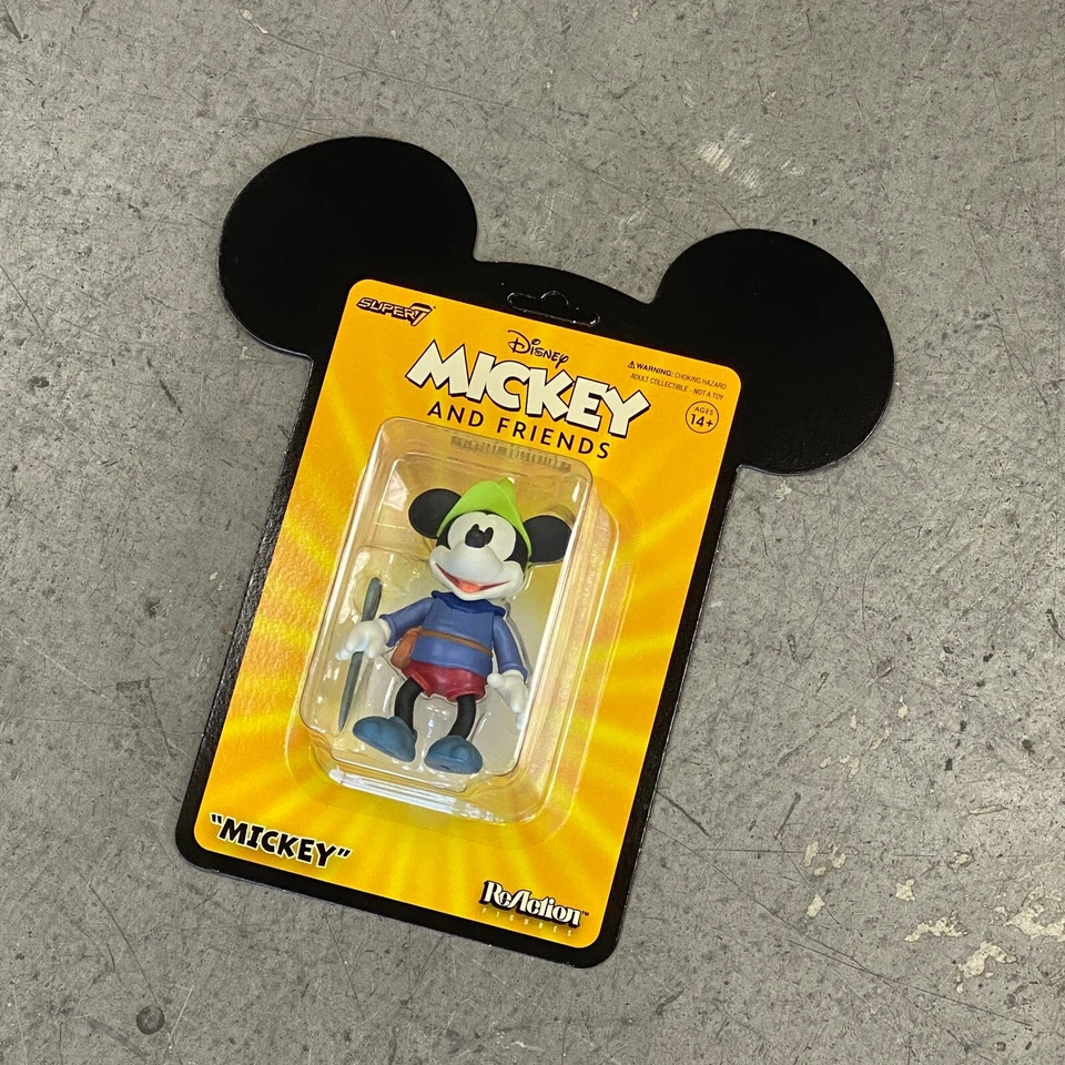 Super7 Disney Mickey & Friends 4-Pack Bundle Mickey Donald Goofy Pluto ReAction