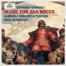 GIOVANNI GABRIELI Music For San Rocco HYBRID 5.1 SACD SUPER AUDIO 2 DISC SET