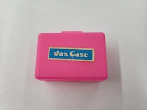 Vintage Chemtoy Hot Pink Plastic Jax Case. Empty Case Only  - Picture 1 of 6