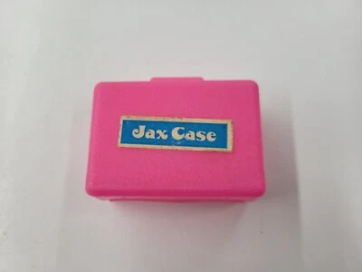 Estuche Jax Plástico Rosa Caliente Chemtoy Vintage. Solo estuche vacío  Foto 1 de 4