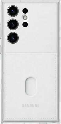 Originale/Ufficiale Samsung Galaxy S23 Ultra Cornice Custodia/Cover - Bianco - - Immagine 1 di 4