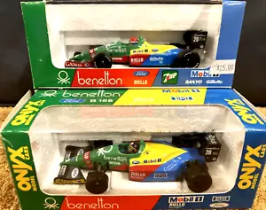 Onyx Benetton Ford B188 Boutsen & B 188-89 Pirro 1/43 F1 Diecast Cars - Picture 1 of 24