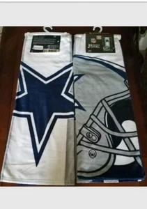 NFL Dallas Cowboys Beach Towel Set Of Two - Picture 1 of 7