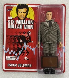 Six Million Dollar Man Oscar Goldman Action Figure By Bif Bang Pow 2012 - New!! - Picture 1 of 10