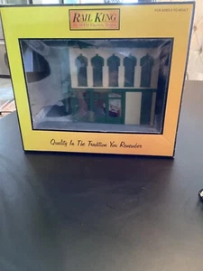 MTH 30-9035 Corner Building Jewelry Store Lighted 2 story O gauge 2000 boxed NIB - Picture 1 of 4