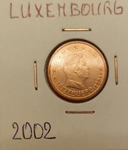 LUXEMBOURG 2002 - PIECE DE 2 CENTS - Bild 1 von 2
