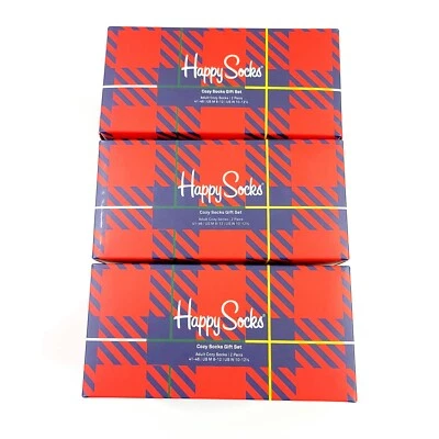 Cajas de regalo de Navidad Happy Socks 6 pares en total - para hombre 8-12 unisex Foto 1 de 4