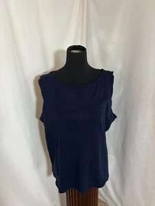Canotta Talbots blu navy, taglia XL (#E2076) - Foto 1 di 6