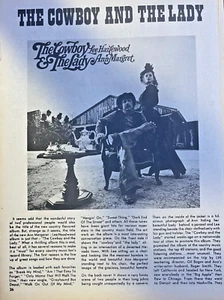 1969 Lee Hazlewood Ann Margaret The Cowboy & The Lady - Picture 1 of 2