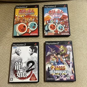 Four Japanese Ps2 Games JAPAN import US SELLER ALL good Condition CIB w/ Manuals - Picture 1 of 12