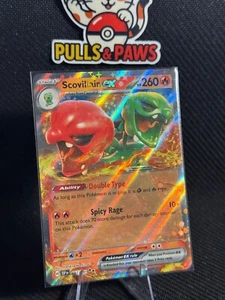 Scovillain ex 037/191 SSP Surging Sparks Holo - Pack Fresh NM - Pokemon TCG - Picture 1 of 2