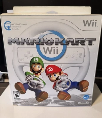 Mario Kart Wii Volante Paquete de 2 Nintendo Wii Foto 1 de 4