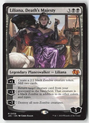 MTG - Liliana, Death's Majesty M Foundations Jumpstart 458 LP-NM Foto 1 de 2