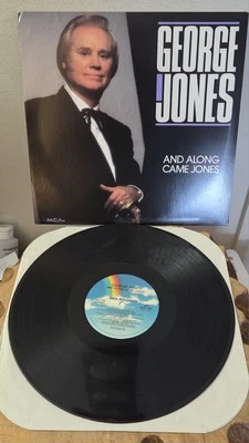 George Jones And Along Came Jones LP Vinyl Record MCA 10398 Columbia House VG - Image 1 of 3