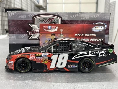 Kyle Busch #18 Z-Line Bristol Win 2011 Joe Gibbs Racing NASCAR 1/24 Die-Cast - Image 1 of 4