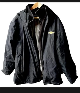 Chevrolet Heavy Waterproof Jacke Herren Gr. L schwarz - gebraucht - Bild 1 von 5