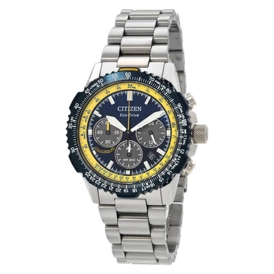 Reloj para hombre Citizen Promaster Navihawk cronógrafo esfera azul CA4667-53L Foto 1 de 4