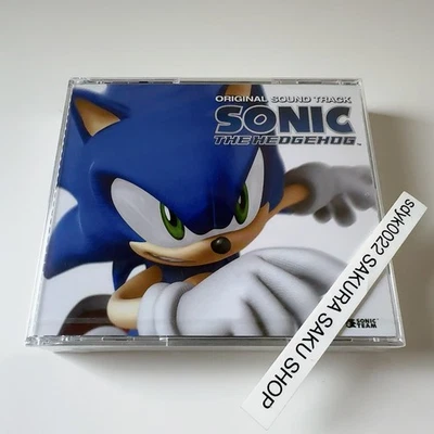 SONIC THE HEDGEHOG ORIGINAL SOUND TRACK 3CD Game Music OST BGM 4571164389240 - Bild 1 von 4