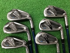 TaylorMade SIM2 MAX OS Iron Set 6-9+Pw+Aw TENSEI BLUE TM60 6pcs RH Golf Clubs - Picture 1 of 6