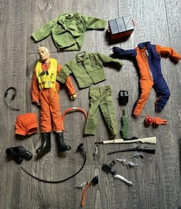 Action Pilot W/ Jumpsuit 12" GI Joe 1964 Hasbro Action Figure & Accessories READ - Picture 1 of 24