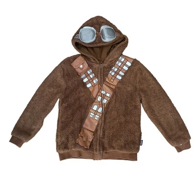 Disney Store Star Wars Chewbacca Disfraz Cremallera Sudadera con Capucha Niños Niños 7/8 Gafas Foto 1 de 4