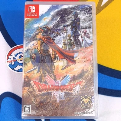 Dragon Quest I & II HD-2D Remake Switch Japan Ed.[Game in Multi-Languages/RPG] N - Image 1 of 4