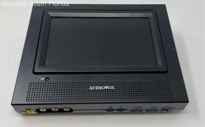 Audiovox Dual 7" Screen Portable Mobile DVD System Single Monitor Only No Tested - Image 1 of 4