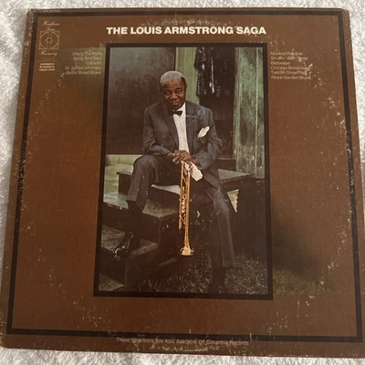 Louis Armstrong The Louis Armstrong Saga Harmony KH 31326 Vinyl Album LP - Image 1 of 4