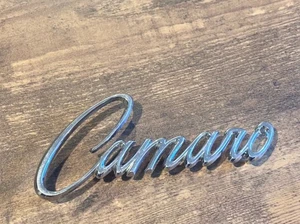 Chevy Camaro Script Emblem  - Picture 1 of 6