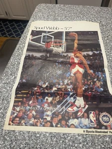 1987 Sports Illustrated Spud Webb Mini Poster 11 by 17 - Picture 1 of 1