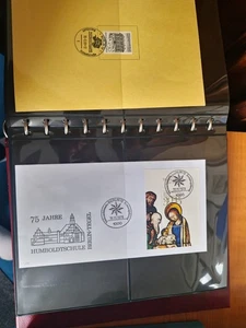 Briefmarken Sammlung  7 Alben Und Einzelne Briefmarken - Bild 1 von 17