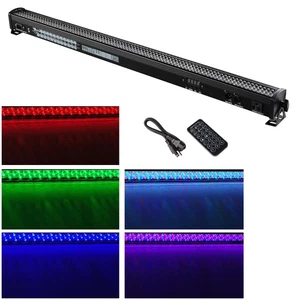 Luce barra lavabo da parete 252 LED RGB DMX512 DJ festa discoteca palcoscenico spettacolo display - Foto 1 di 12