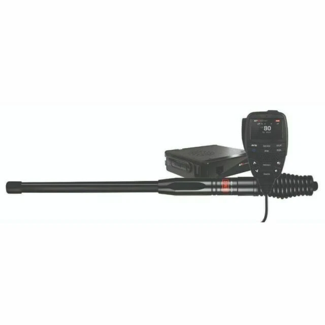 GME XRS Connect XRS Connect 4WD Radio Antenna - Black (XRS-370C4P)