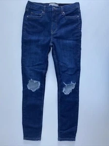 Free People Distressed Skinny Jeans. Indigo Blue. W29 / L26 - Picture 1 of 6