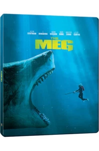 [USED] The Meg BLU-RAY Steelbook 2D & 3D Combo - Picture 1 of 2