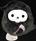 RARE 8" Otto Grim Reaper Stix blanc squelette rabat A mauves squishmallows neuf avec étiquettes