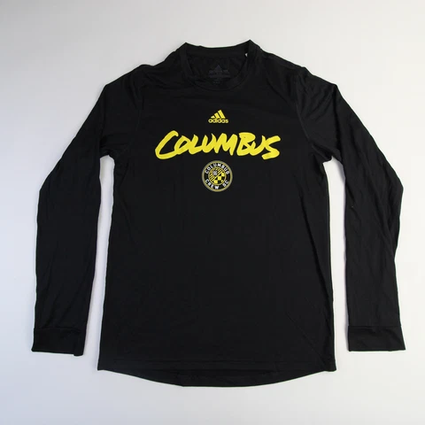 Columbus Crew adidas Creator Long Sleeve Shirt Men's Black New Cover