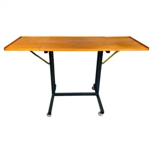 Labofa Mobler Teak Drop-Leaf danese moderno vassoio server carrello - Danimarca 1970 circa - Foto 1 di 15