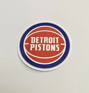 Detroit Pistons Logo Sticker Waterproof Decal NBA Basketball Team Logo - Picture 1 of 5
