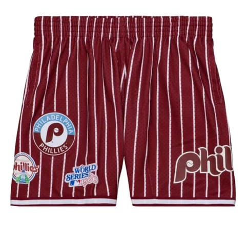 Mitchell & Ness City Collection Mesh Shorts Philadelphia Phillies - Bryce Harper Cover